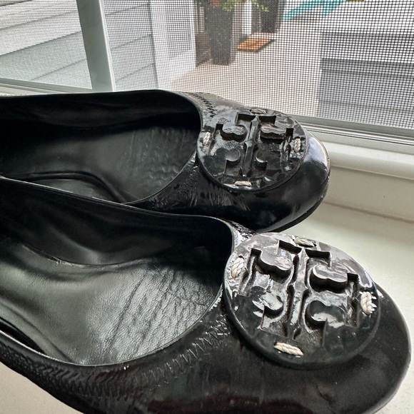 Tory Burch Shoes - Tory Burch❤️ Flats Black Patent Leather-With Dust Bag